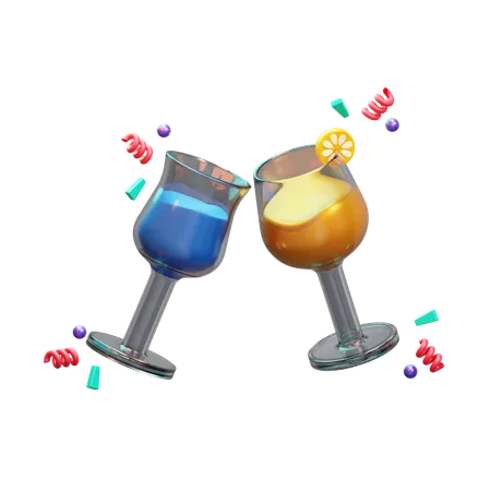 Cheers drink  3D Icon