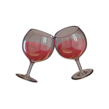 Wine Day 3 D Illustration 3D Icon