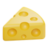 3d delicous cheese logo
