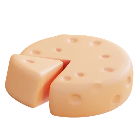 3 D Illustration Cheese 3D Icon