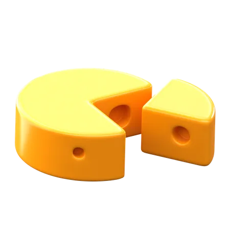 Cheese 3 D Diet And Nutrition Icon 3D Icon