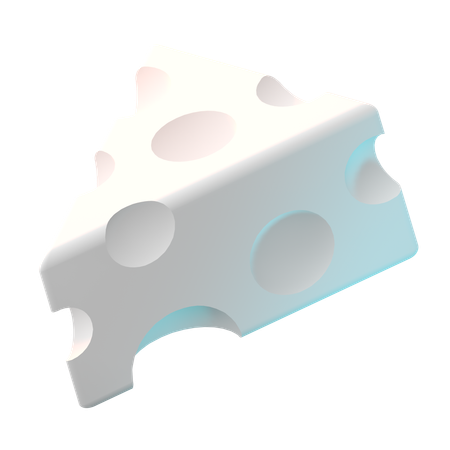 チーズ  3D Icon