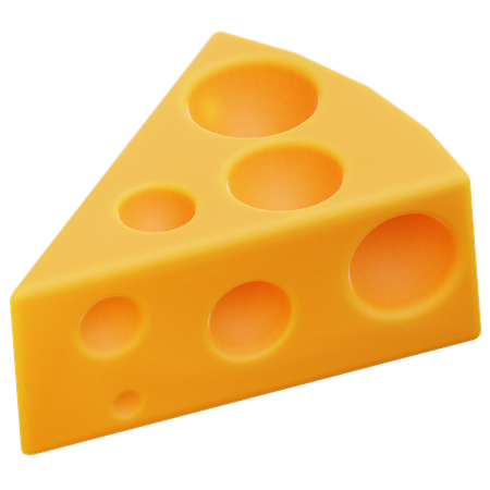 Cheese  3D Icon