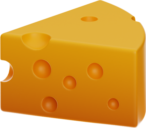 Cheese  3D Icon