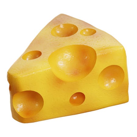 Cheese  3D Icon