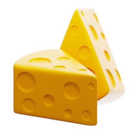 Cheese  3D Icon