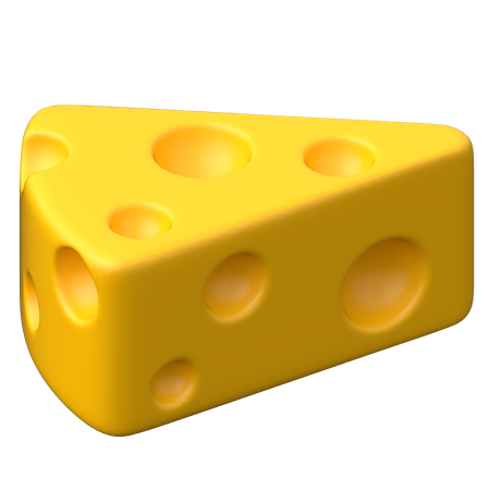Cheese  3D Icon
