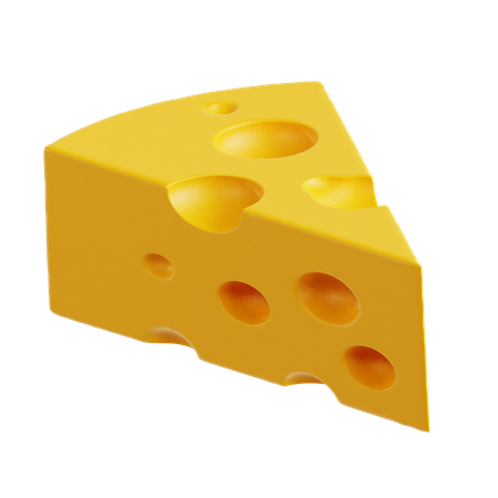 Cheese  3D Icon