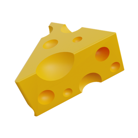 Cheese  3D Icon