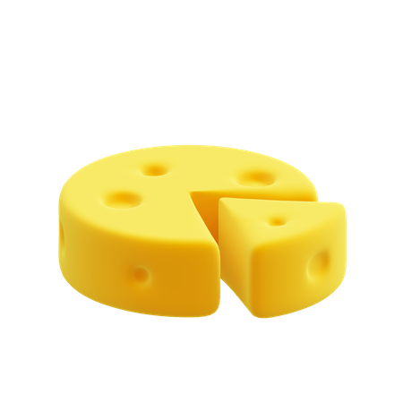 Cheese  3D Icon