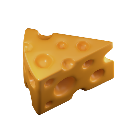 Cheese  3D Icon