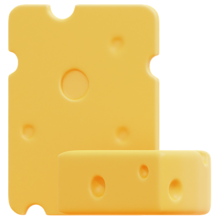 Cheese  3D Icon