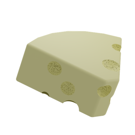 Cheese  3D Illustration