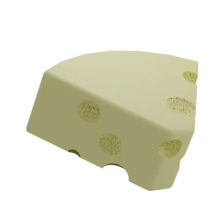 Cheese  3D Illustration