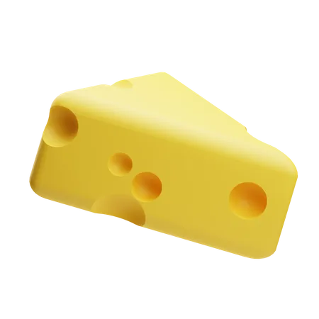 Cheese 3 D Assets 3D Illustration