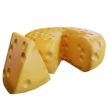 Cheese  3D Icon
