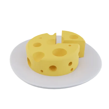 Cheese 3D Icon