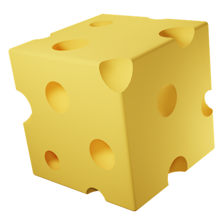 Cheese  3D Icon