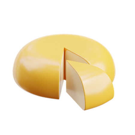 Cheese cake  3D Icon
