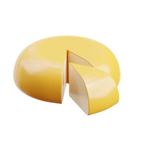 Cheese cake  3D Icon