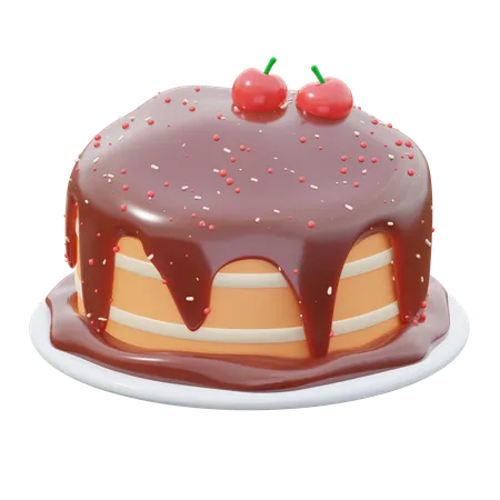 Cheese Cake  3D Icon
