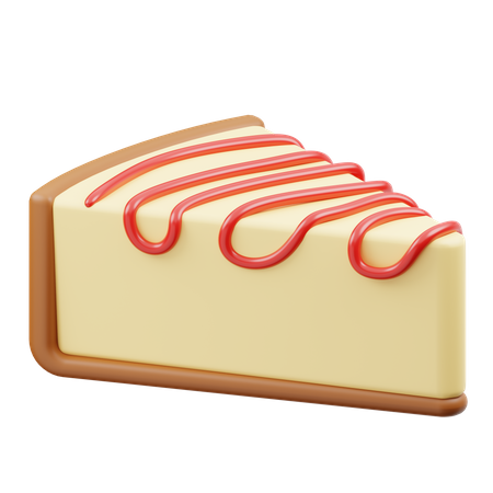 Cheese Cake  3D Icon