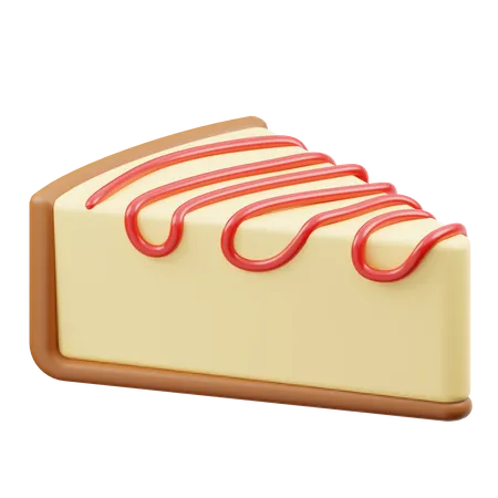 Cheese Cake  3D Icon