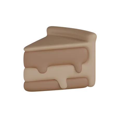 Cheese Cake 3D Icon