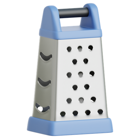 チーズおろし器  3D Icon