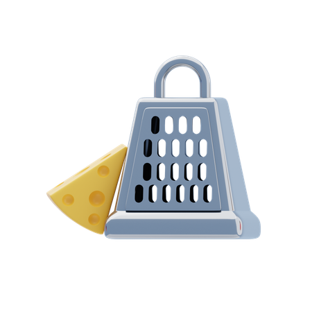 Cheese Grater  3D Icon