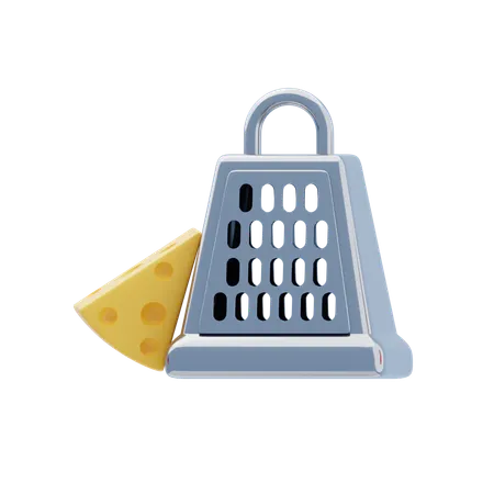 Cheese Grater  3D Icon