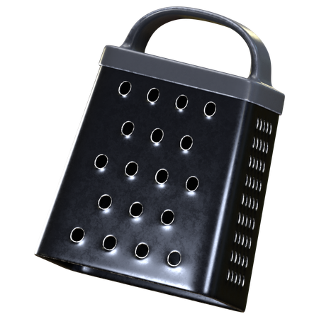 Cheese Grater  3D Icon