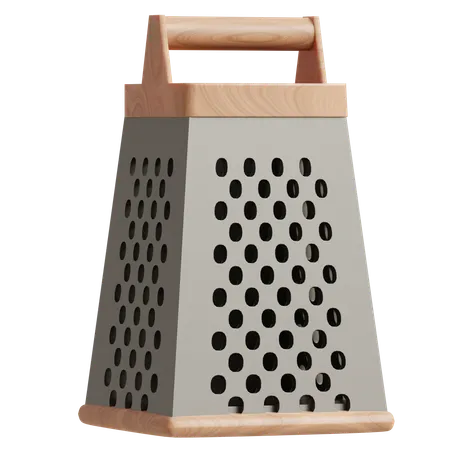 Cheese Grater  3D Icon