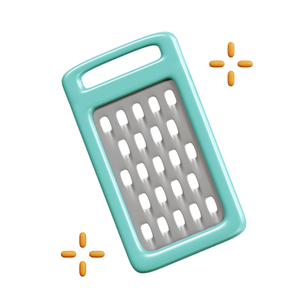 Cheese Grater  3D Icon