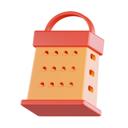 Cheese Grater  3D Icon