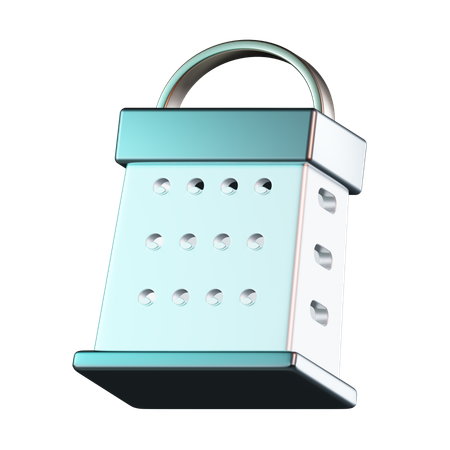 Cheese Grater  3D Icon