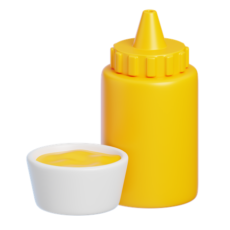 Cheese Sauce  3D Icon