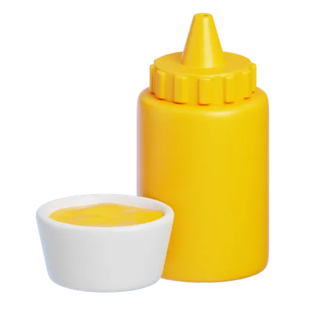 Cheese Sauce  3D Icon