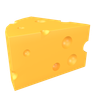 3d for cheese slice