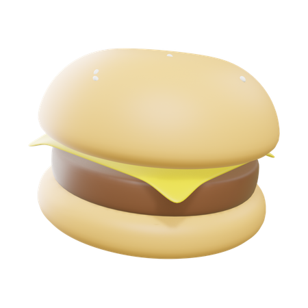 Cheeseburger  3D Icon