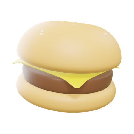 Cheeseburger  3D Icon