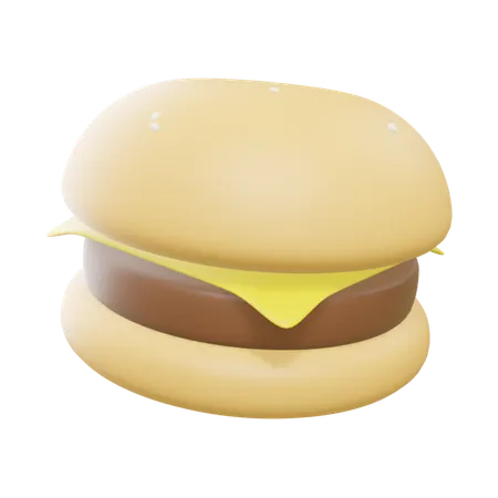 Cheeseburger  3D Icon