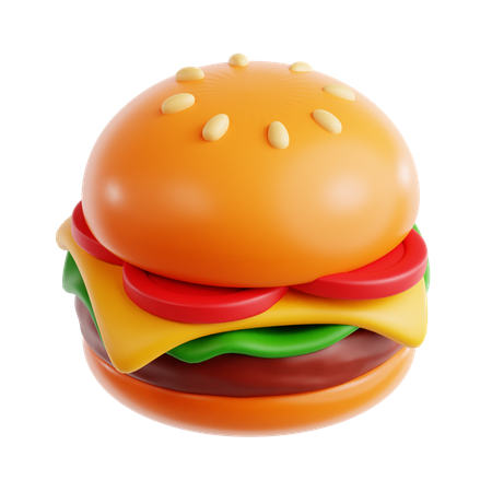 Cheeseburger  3D Icon
