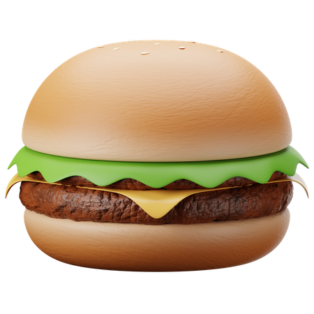 Cheeseburger  3D Icon