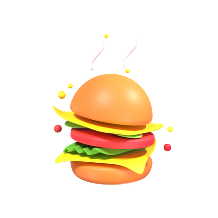 X-Burger  3D Icon