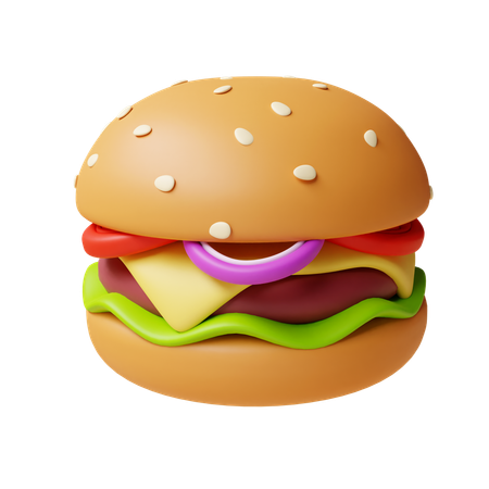 X-Burger  3D Icon