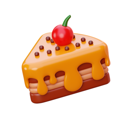 Cheesecake  3D Icon