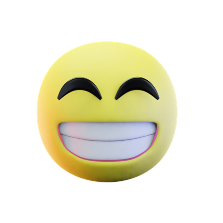 Cheesy Face Emoji  3D Icon