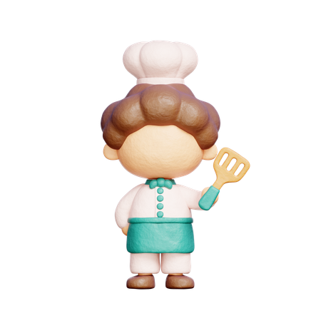 Chefe de cozinha  3D Icon