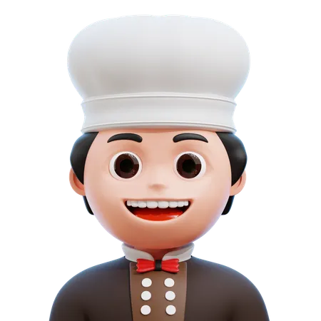 Chefe de cozinha  3D Icon